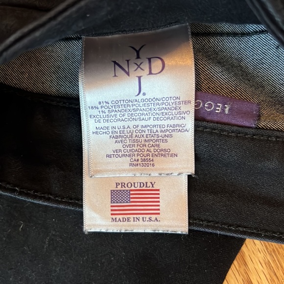 NTDJ Black pants size 6 - Picture 6 of 6